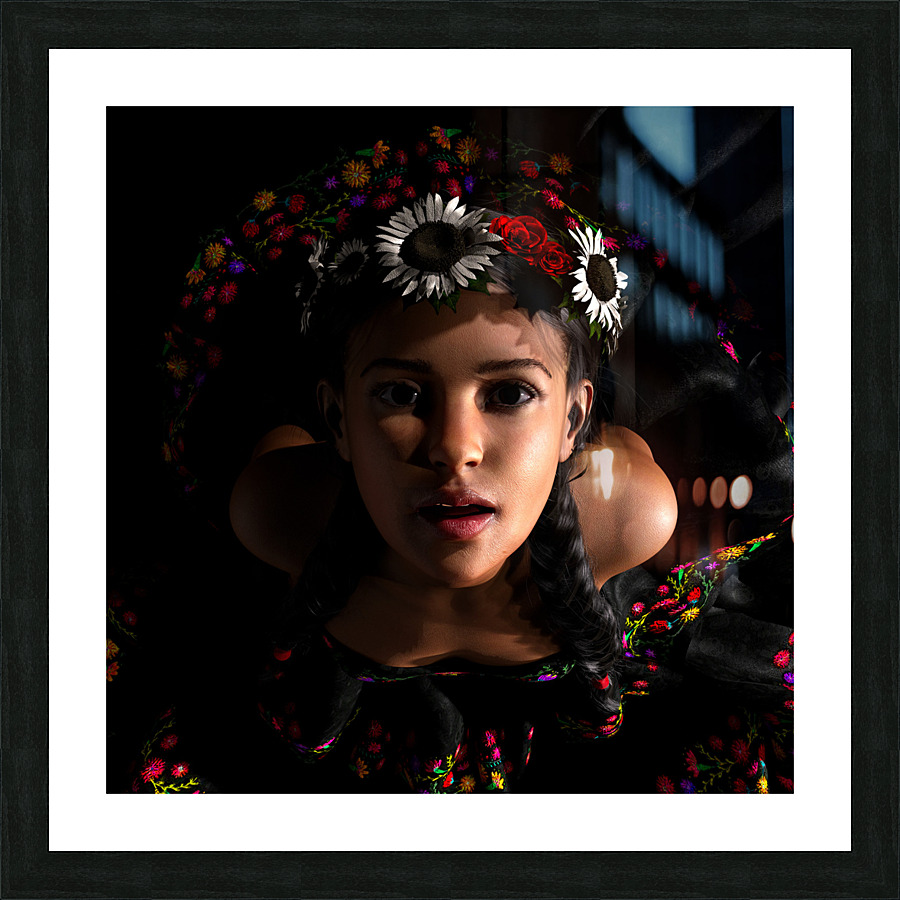 Day of the Dead - Dia de los Muertos Picture Frame print