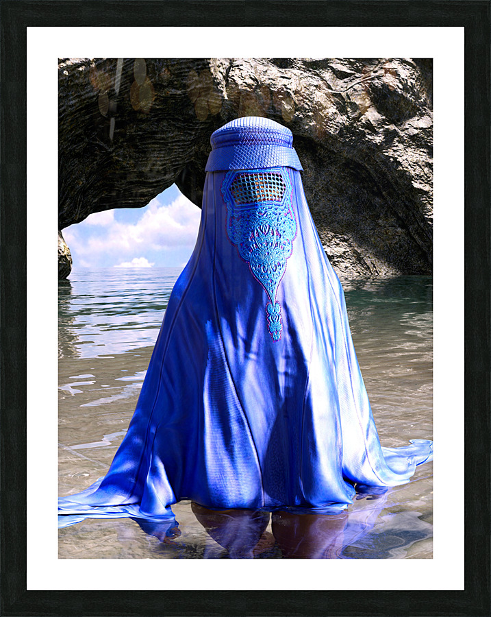 Burqa - Censorship or Beauty Impression et Cadre photo
