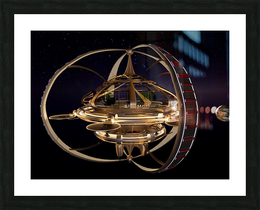 Interstellar Spaceship Eden  Impression et Cadre photo