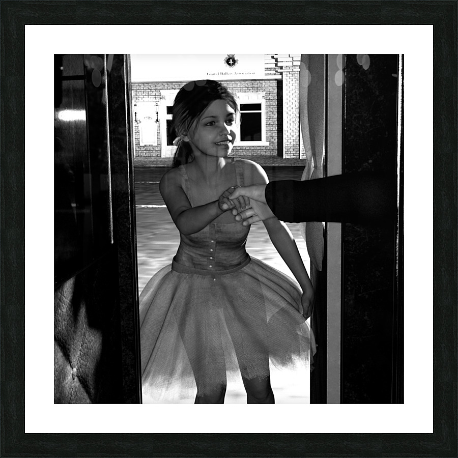 Little Dancer - Degas Tribute Picture Frame print