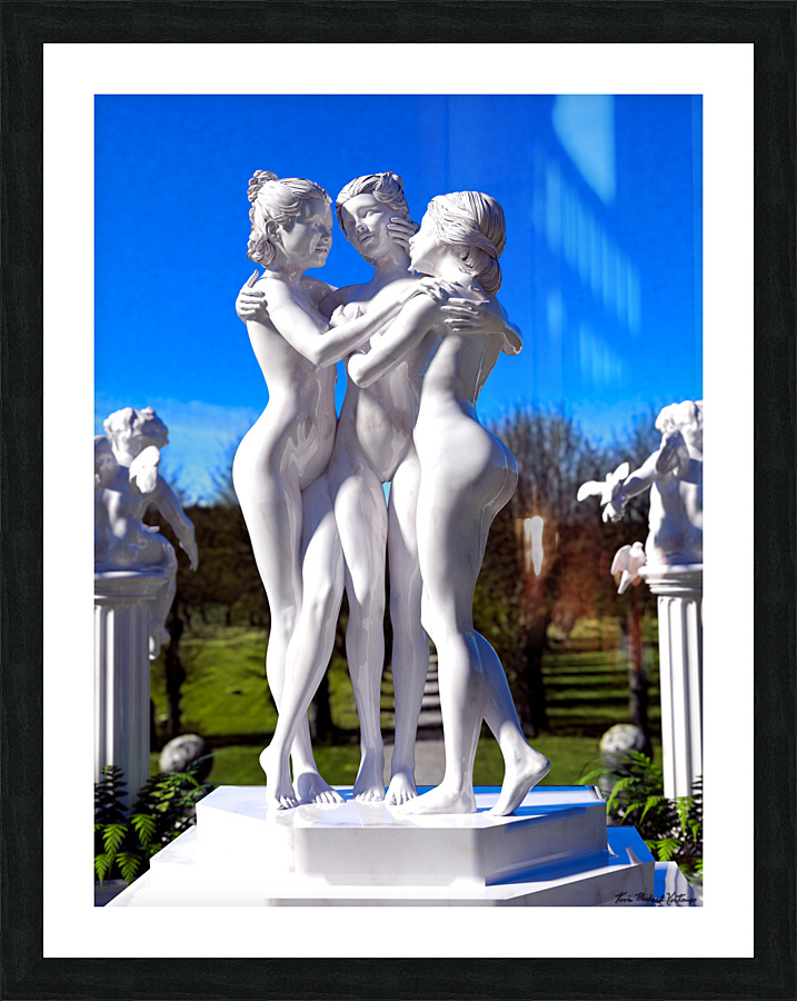 The Tree Graces - Grace Beauty Charm - Aglaia Euphrosyne and Thalia Picture Frame print