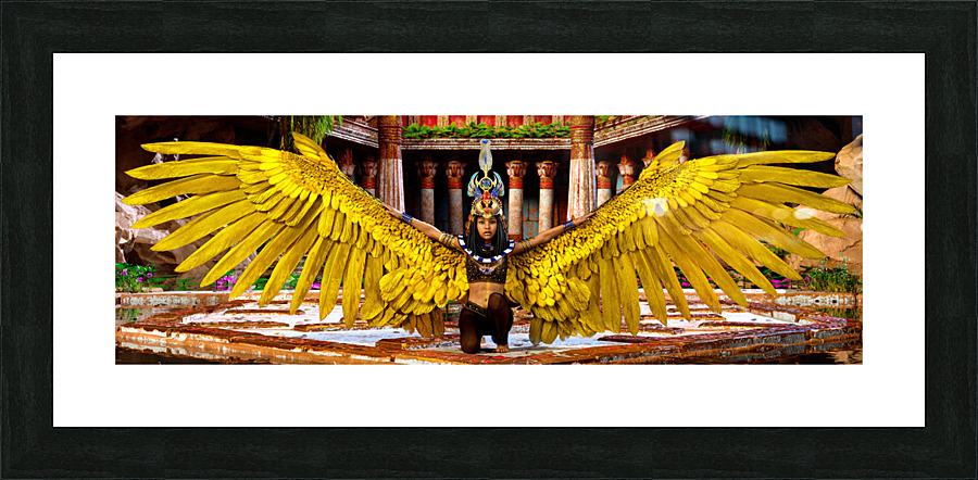 Ancient Egyptian Goddess Isis  Impression et Cadre photo