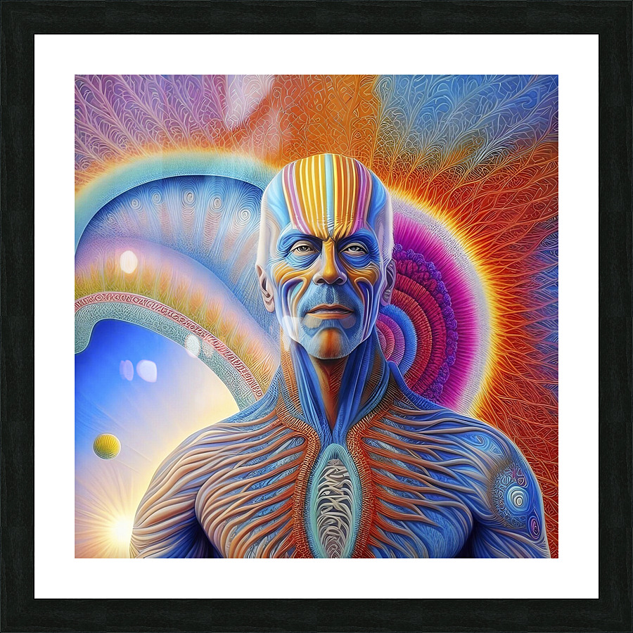 Self Portrait Picture Frame print