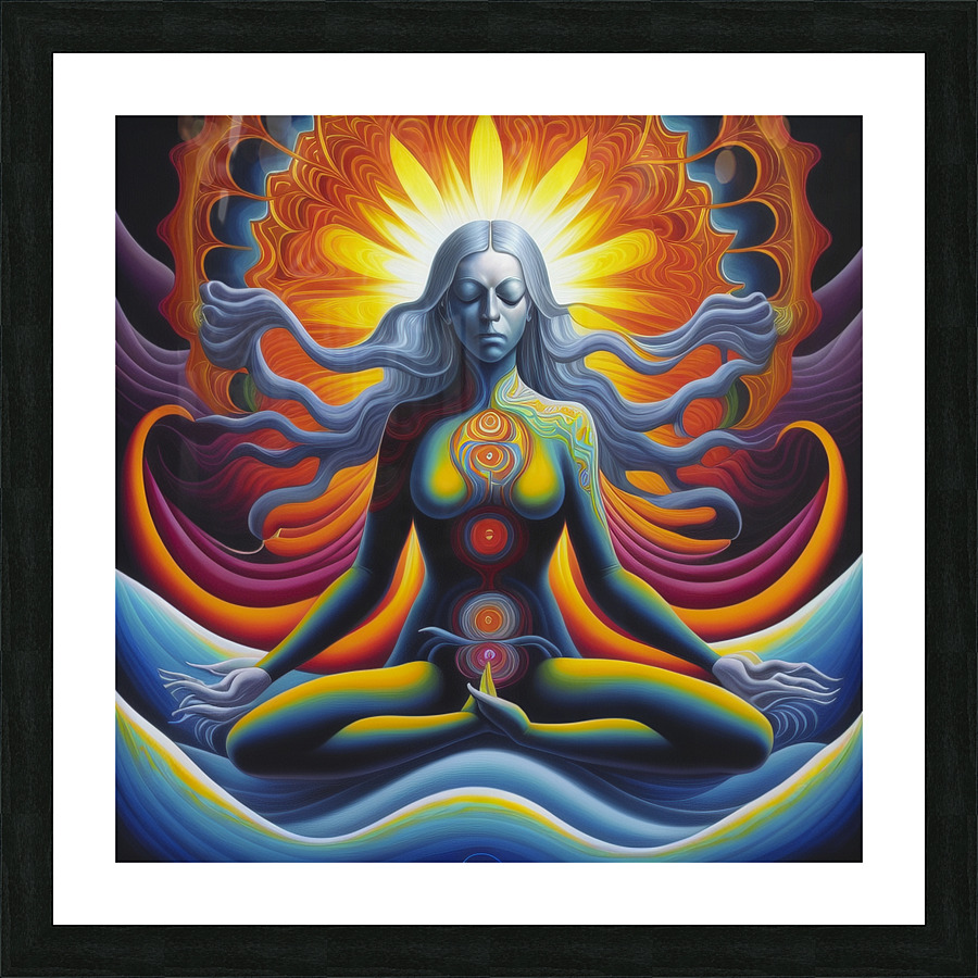 Waves of Emotion Picture Frame print