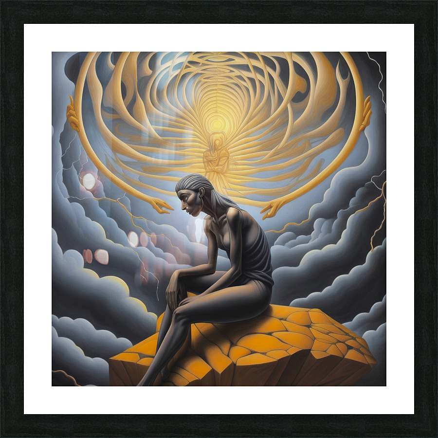 Overcoming Doubt Picture Frame print