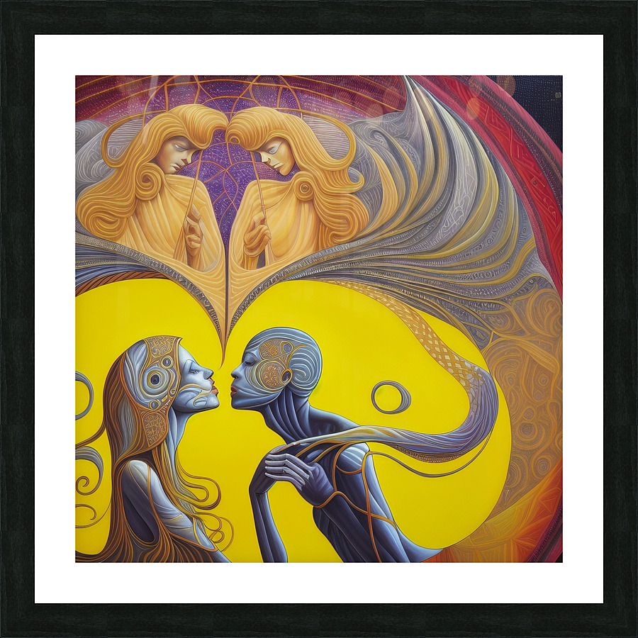 Soulmates Picture Frame print