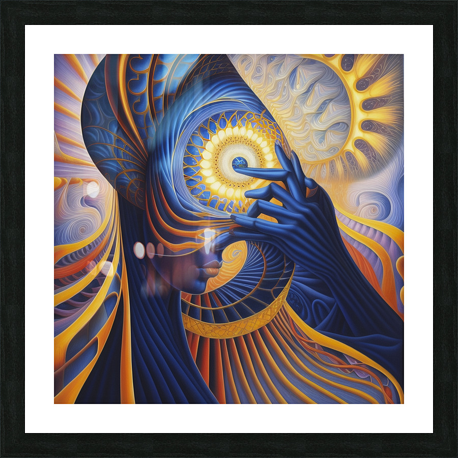 Journey to Self Discovery Picture Frame print