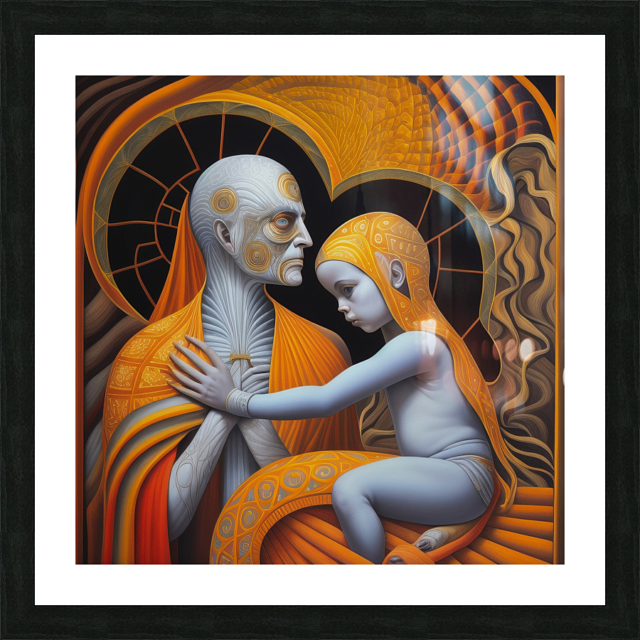 Farewells to Father Picture Frame print