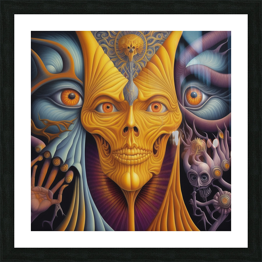 Responding to Evil Picture Frame print