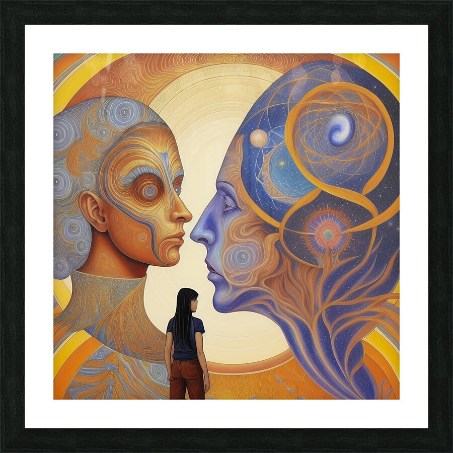 Teaching and Learning Picture Frame print