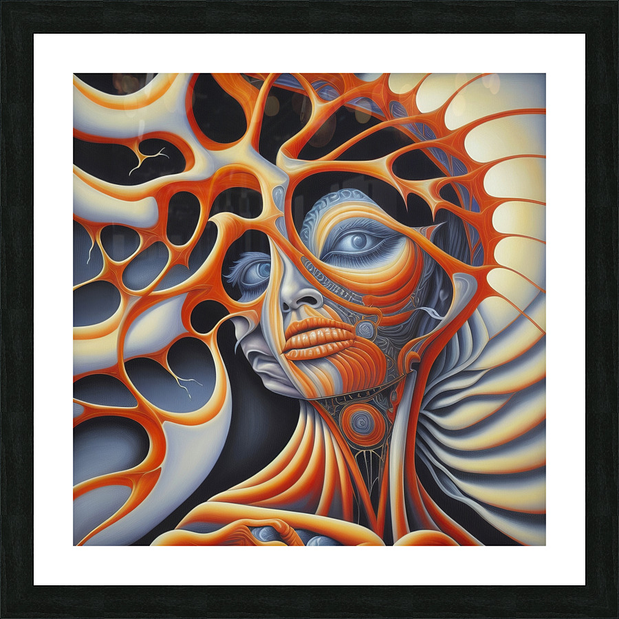 Pain as a Chapter Picture Frame print