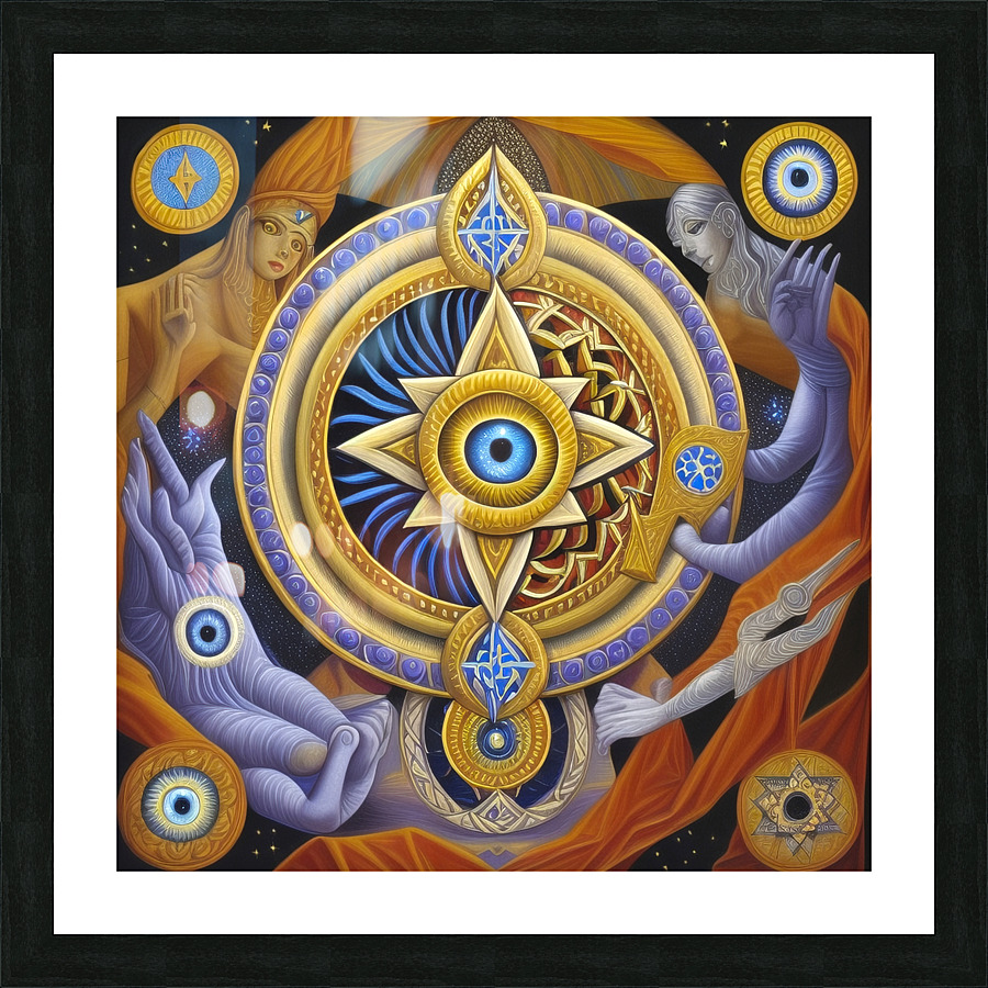 Dogma of Religion Picture Frame print