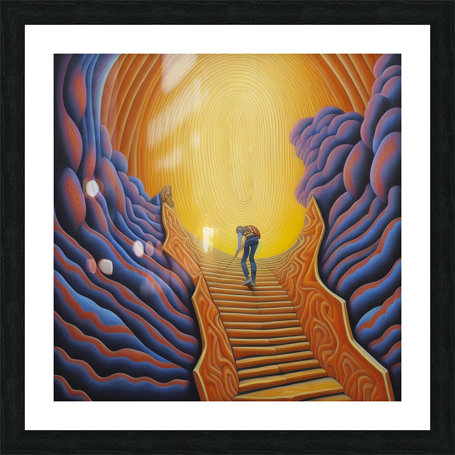 Persistance and Endurance Picture Frame print