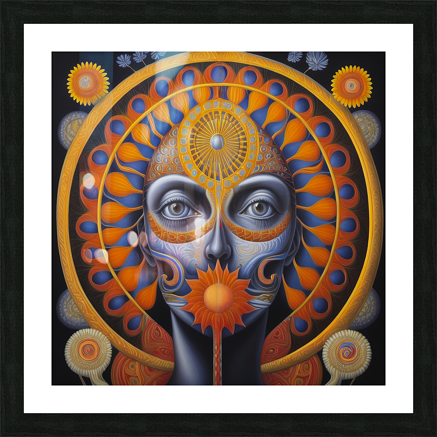 Silence Picture Frame print