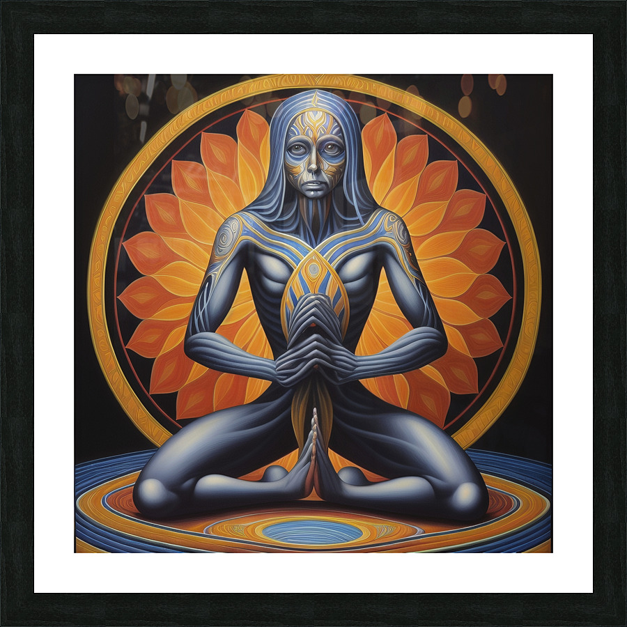 Seeking Forgiveness Picture Frame print