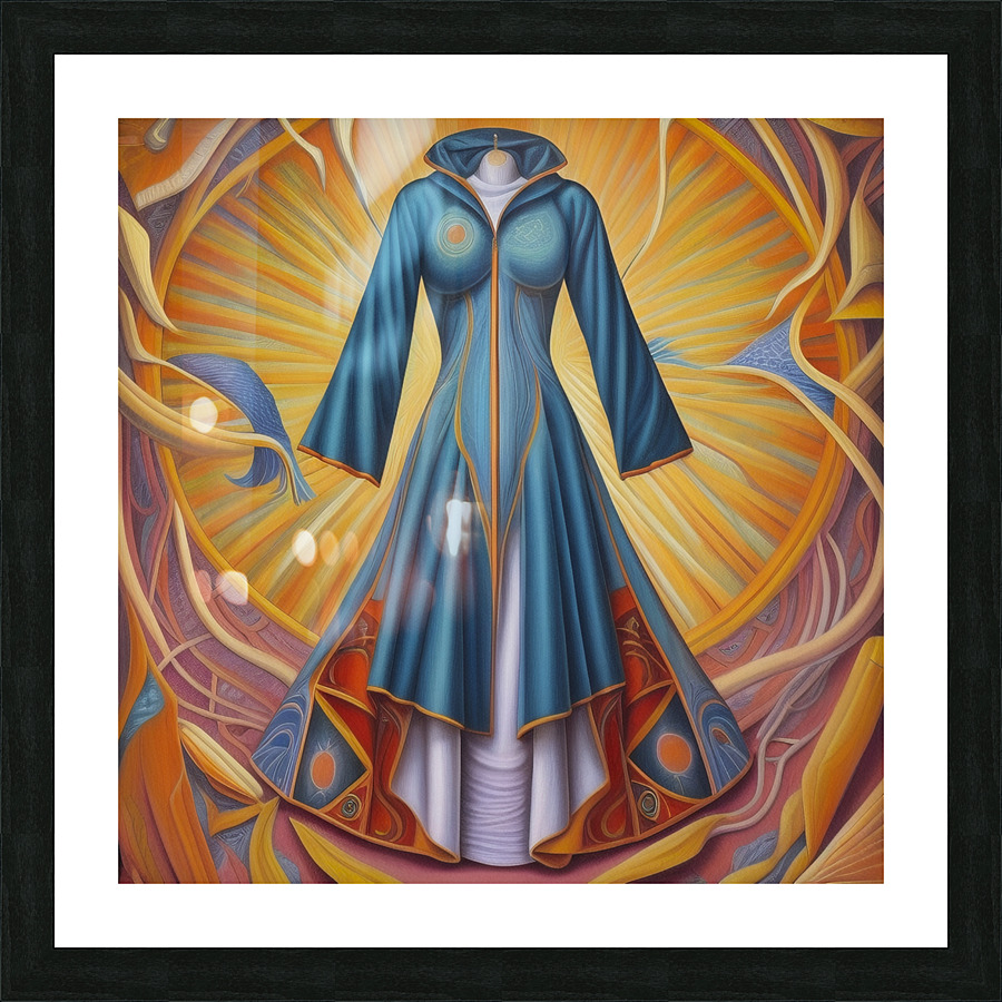 Clothes are the Essence of Self Picture Frame print