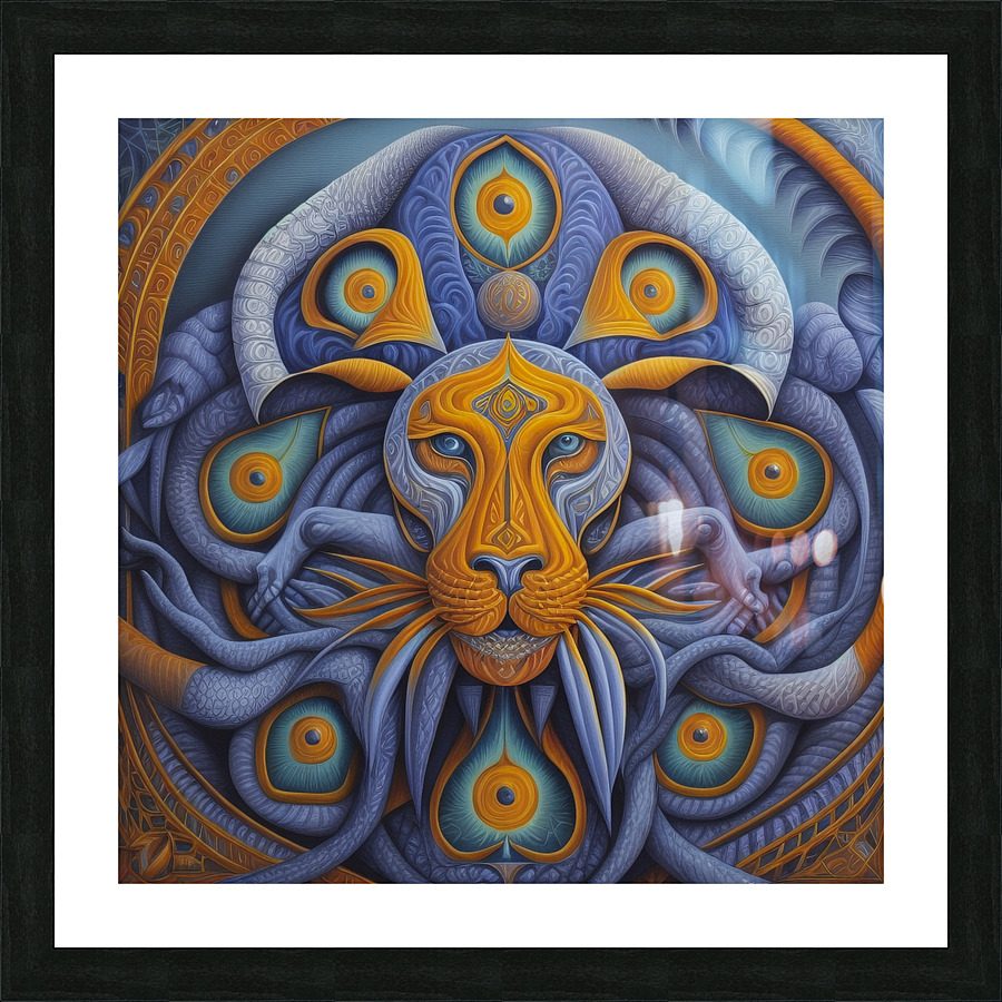 Finding Authentic Courage Picture Frame print