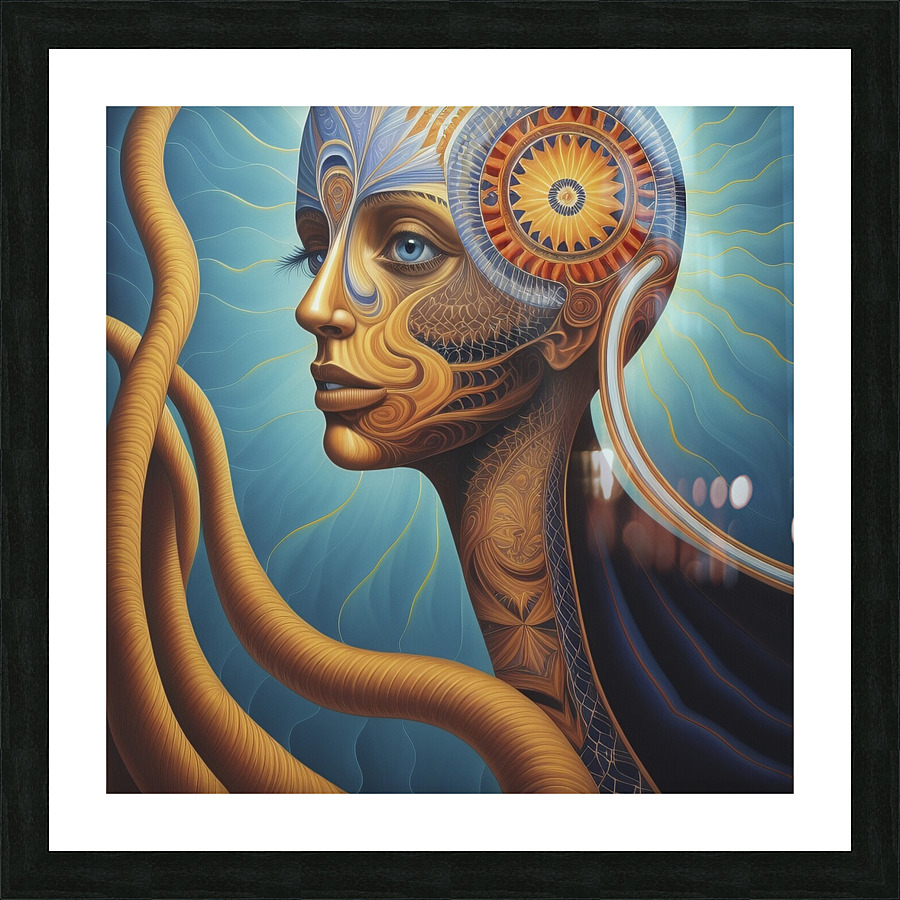 boundaries Picture Frame print