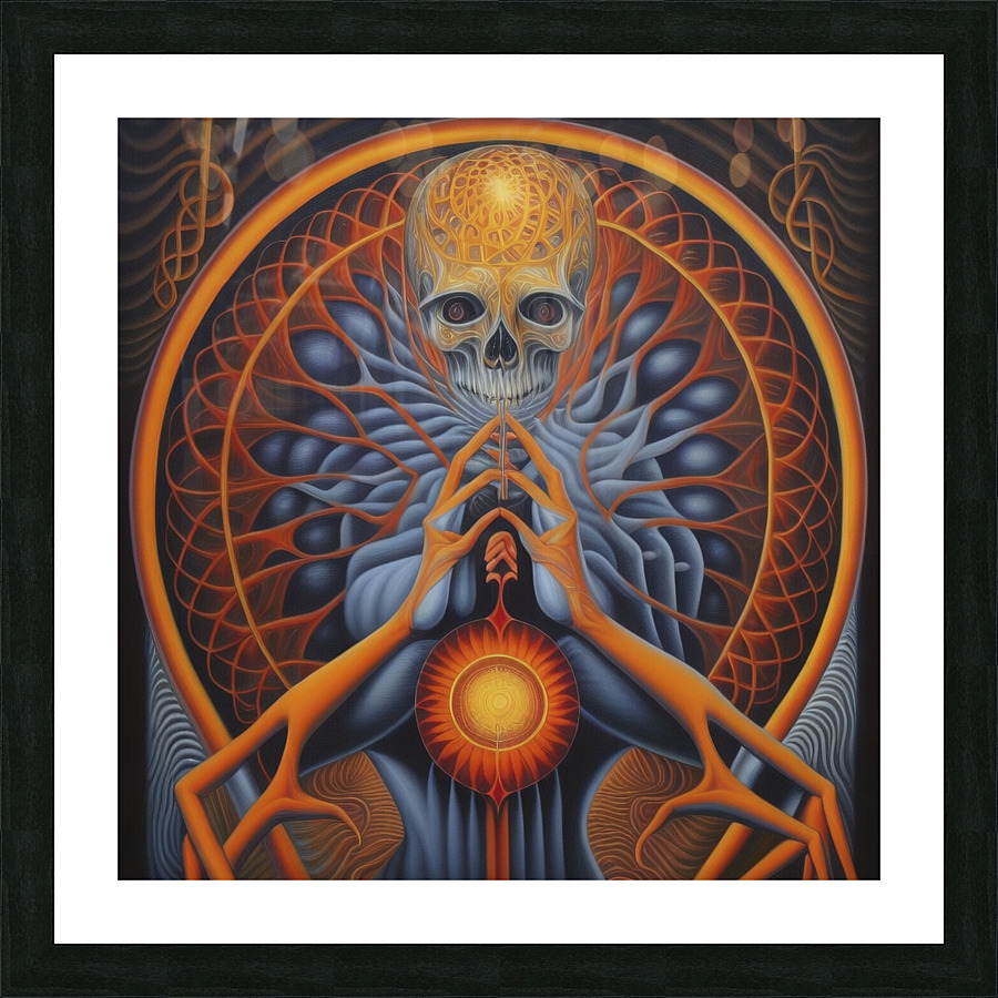 Acceptance of Fear Picture Frame print