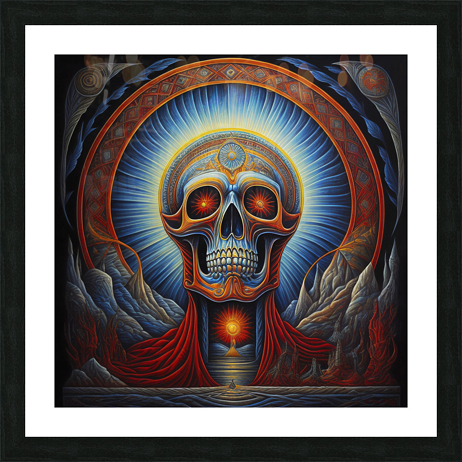 Myster of Death Picture Frame print