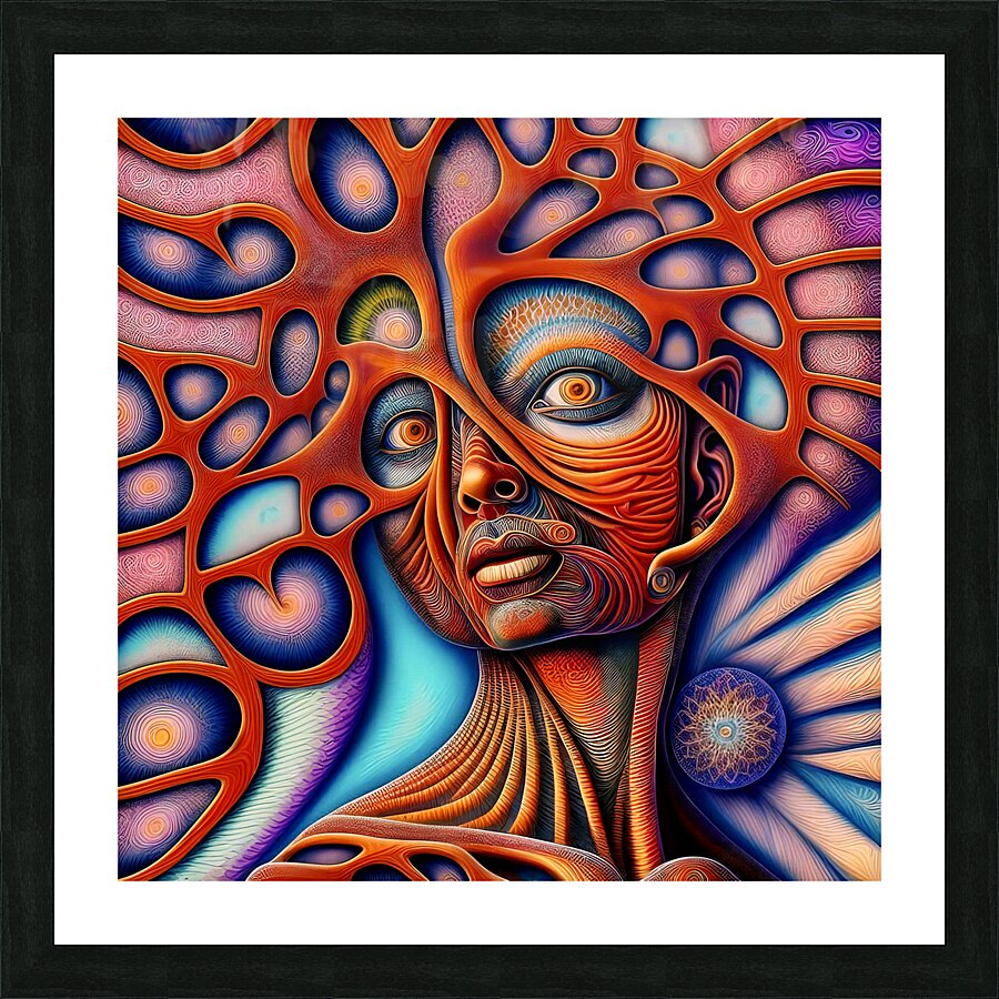 Compartmentalizing Pain Picture Frame print