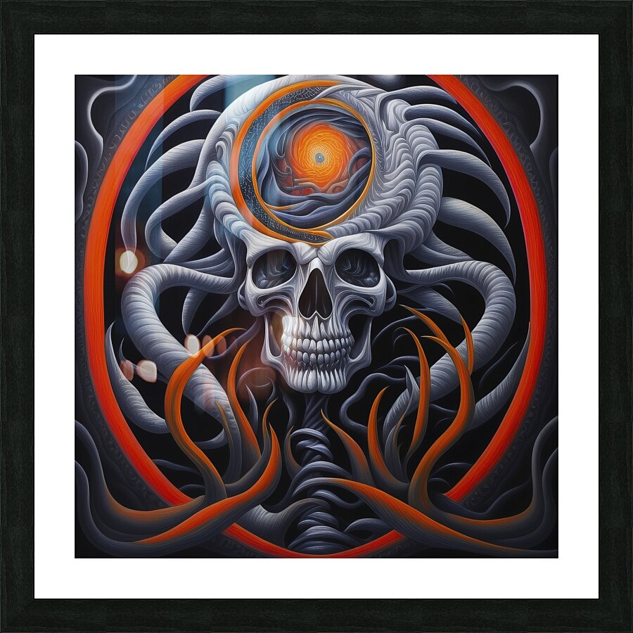 Accepting Fear Picture Frame print