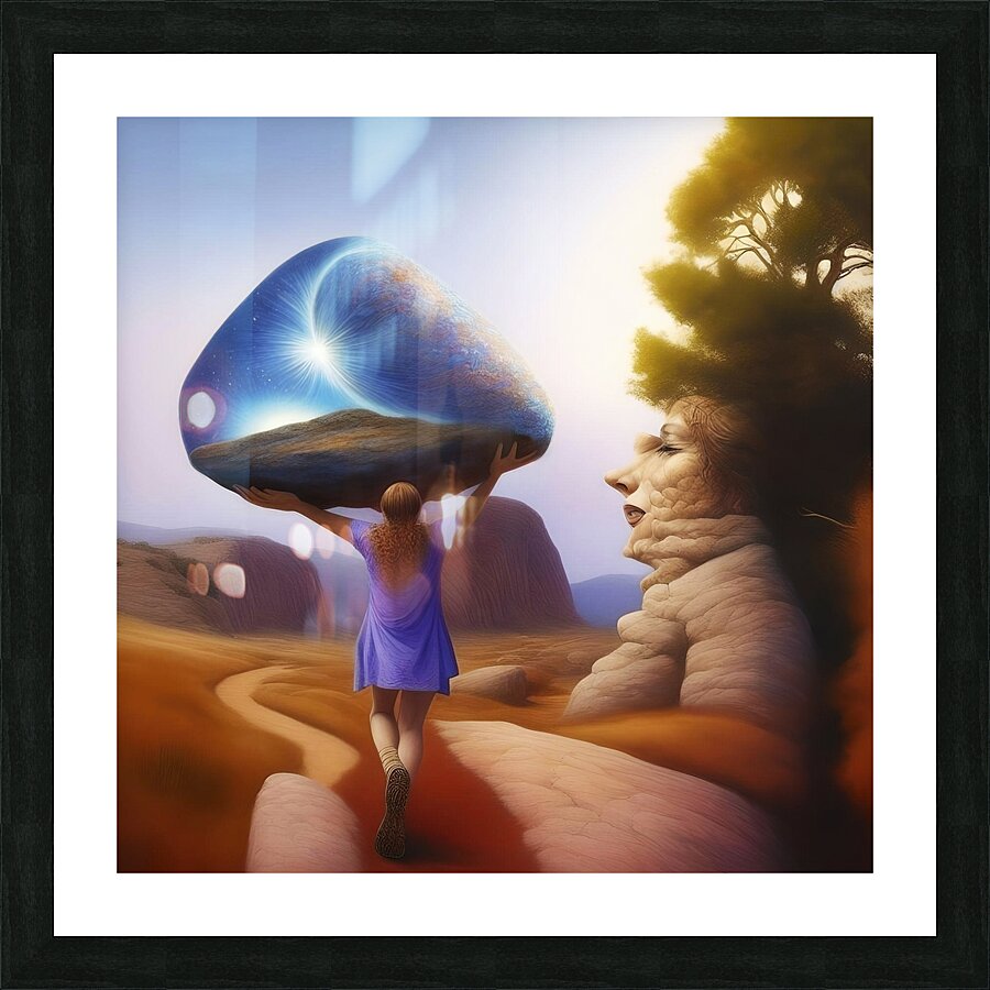 Persistence and Endurance Picture Frame print