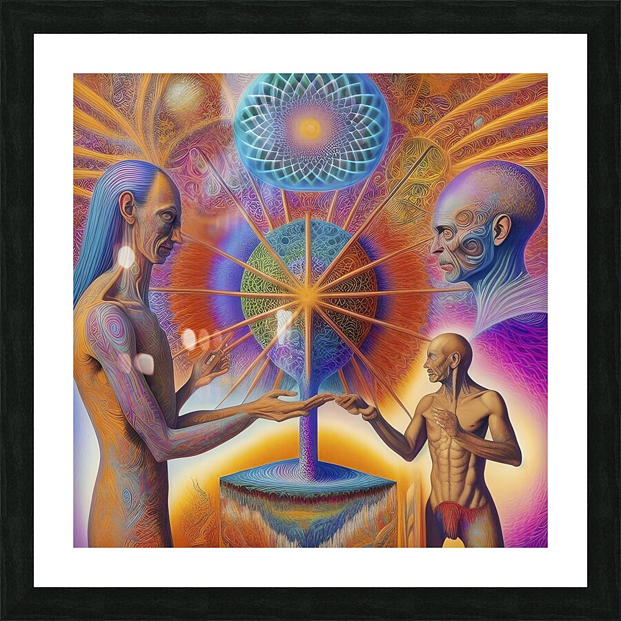 Gift Giving Picture Frame print