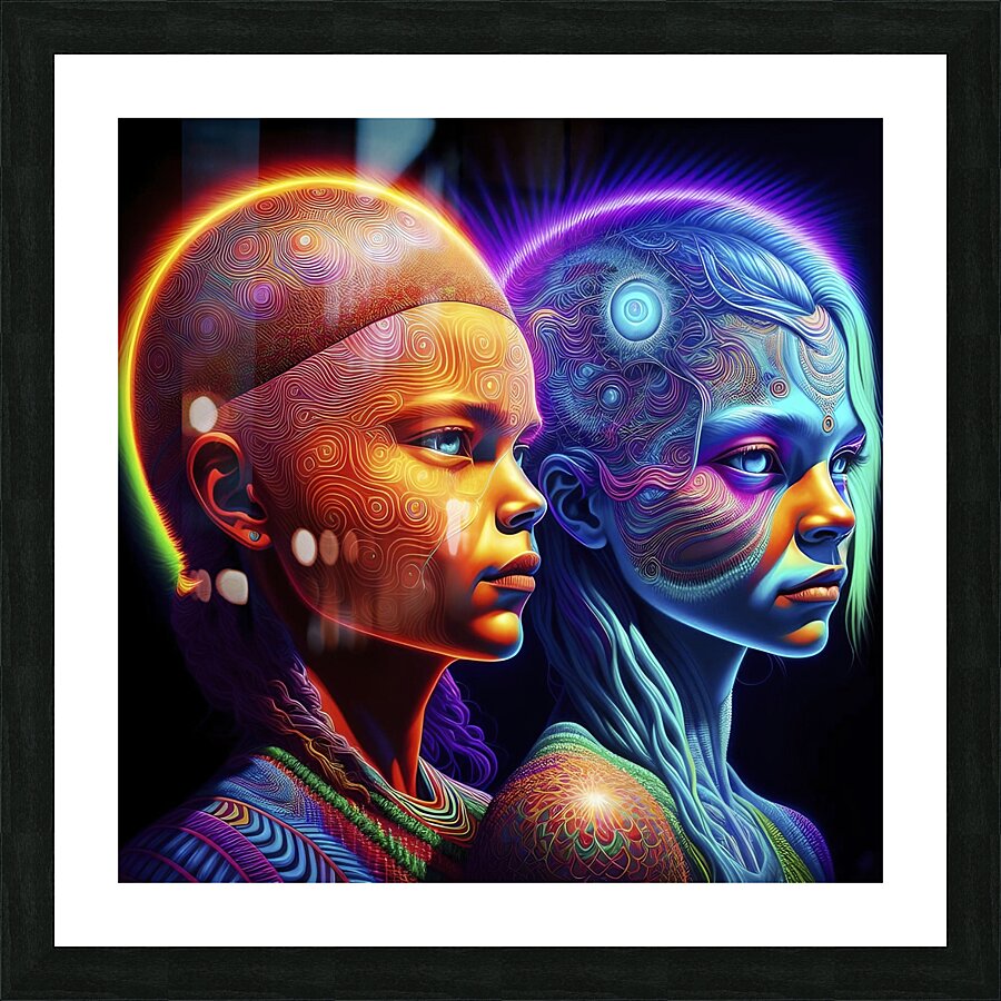 Friendship Picture Frame print