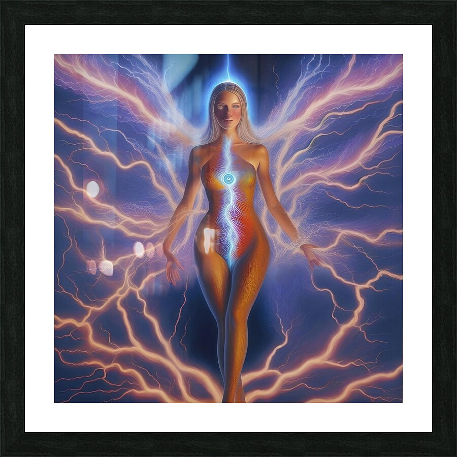 Energy Picture Frame print