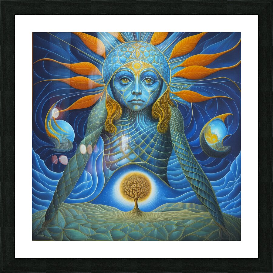 Sustainability of the Planet Picture Frame print