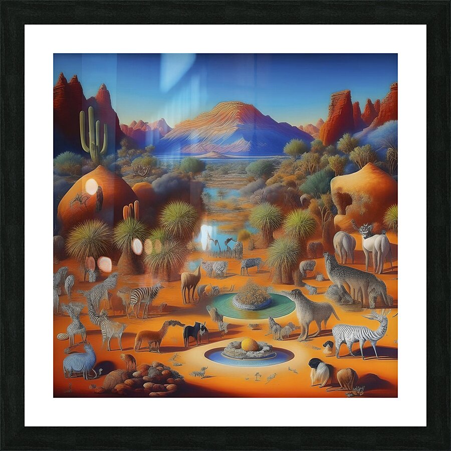 middle school45 Picture Frame print