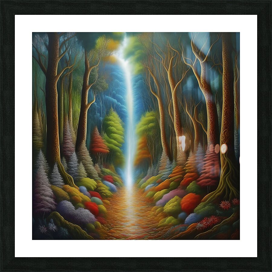 The Forest of Friendship Picture Frame print