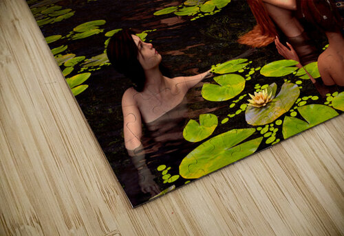 Hylas and the Nymphs Kevin Michael VerKamp puzzle