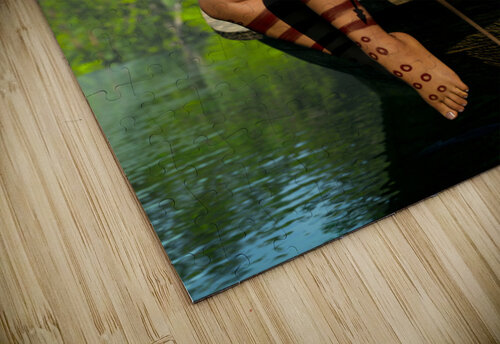 In the Sights of a Nude Indigenous Girl Kevin Michael VerKamp puzzle