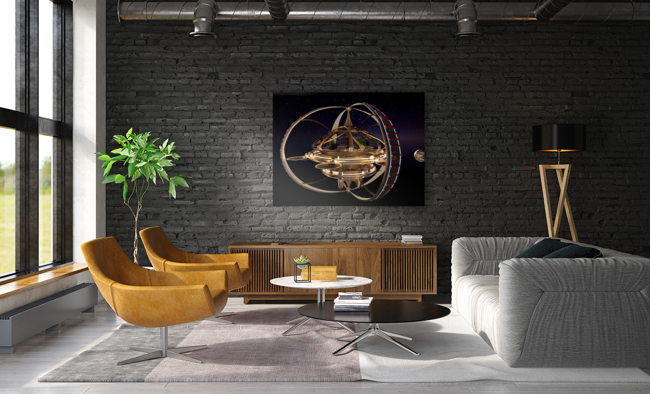 Interstellar Spaceship Eden  Reproduction