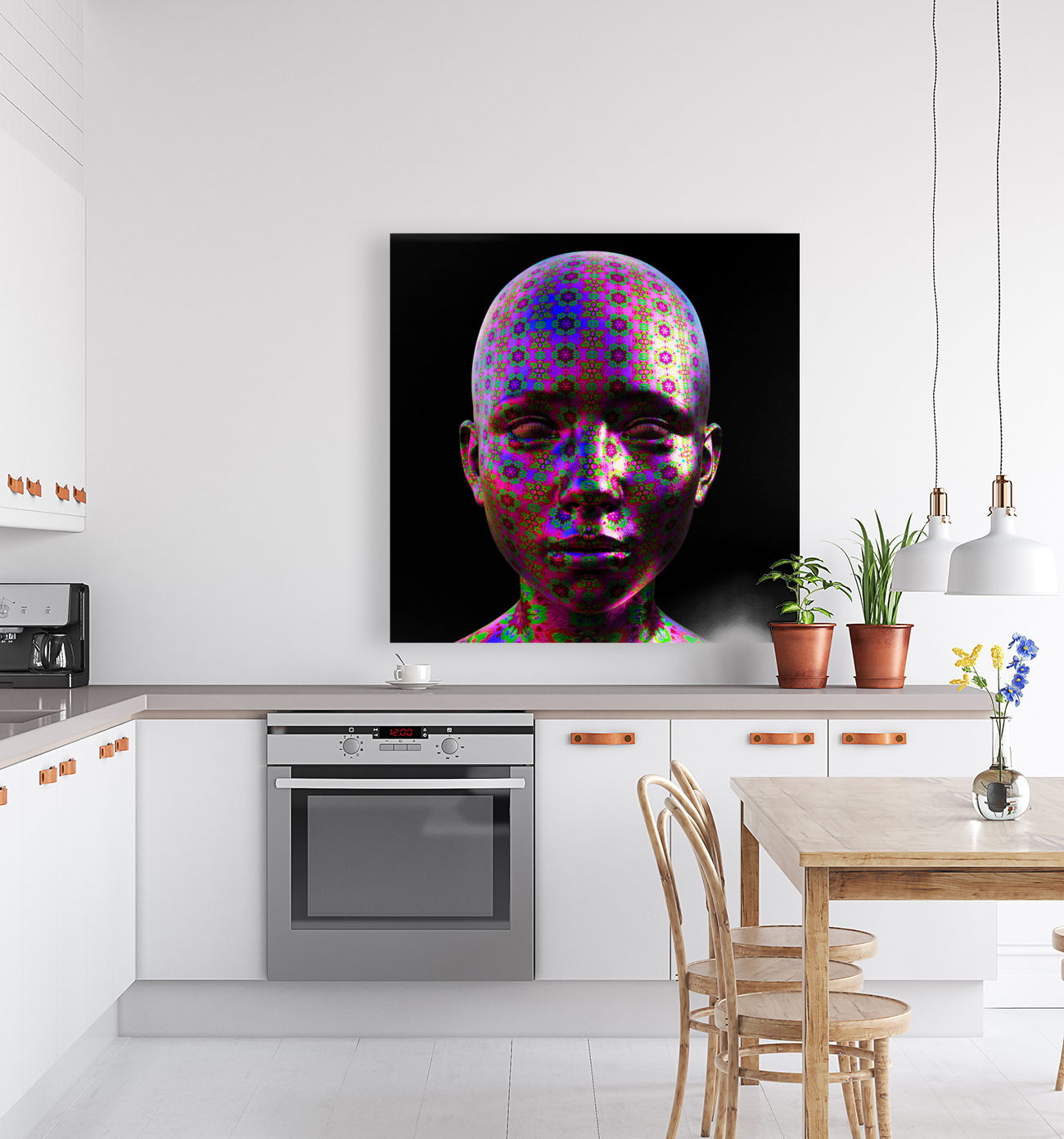 DMT Ayahuasca Experience - Black Background Reproduction