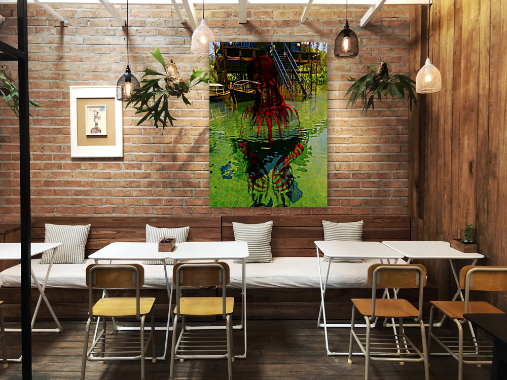 Amazon River Ghost - End of a Culture Reproduction