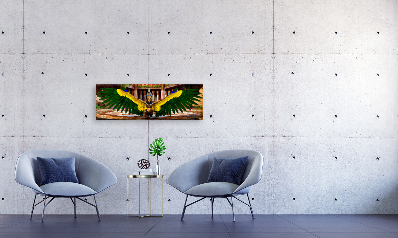 Ancient Egyptian Goddess Isis  Reproduction