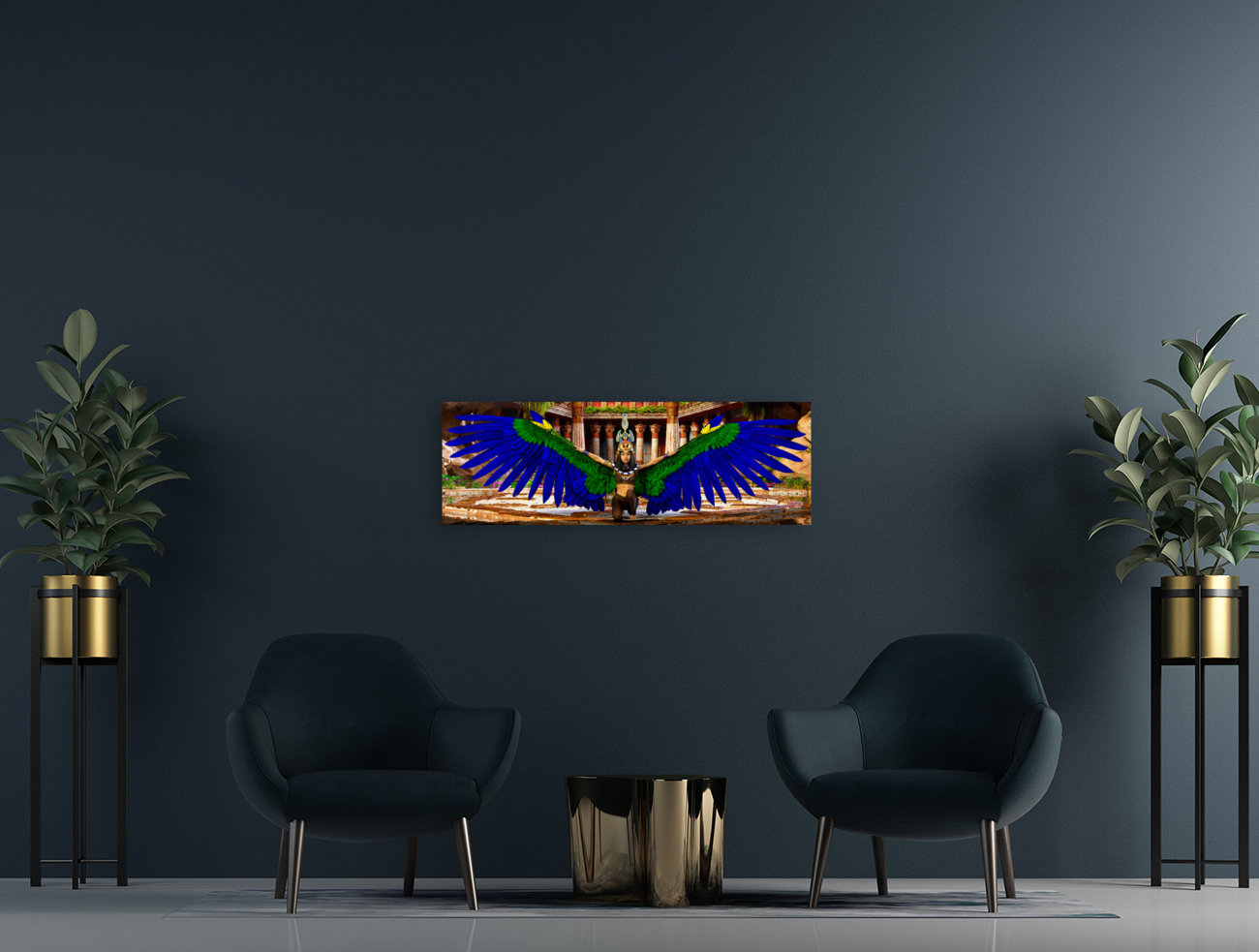 Ancient Egyptian Goddess Isis  Reproduction