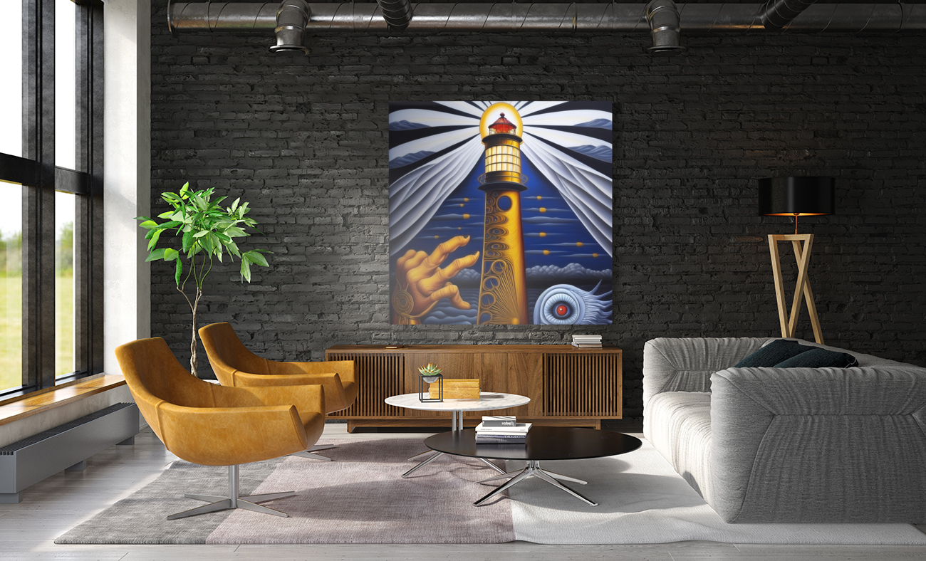 Compassions Beacon of Love Reproduction