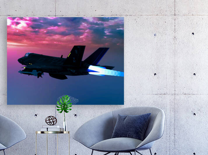 Lockheed Martin F-35 Lightning II by Kevin Michael VerKamp