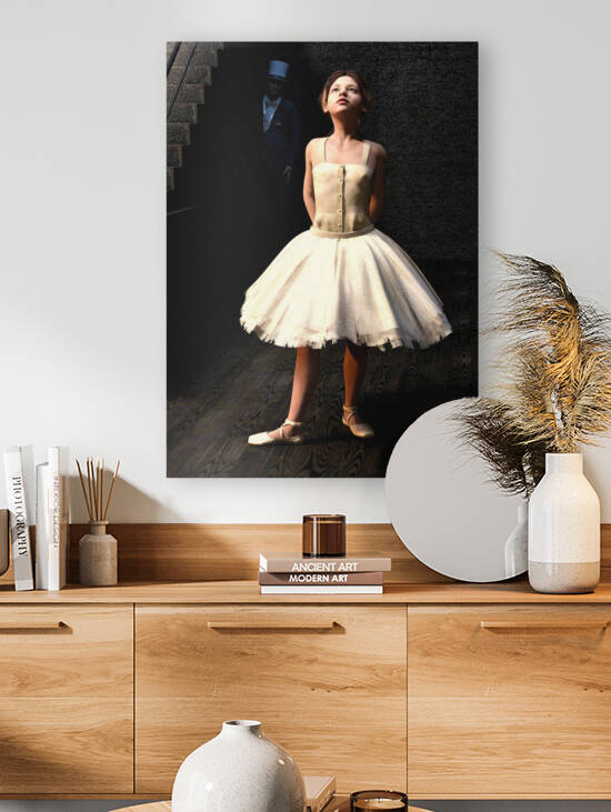 Little Dancer - Degas ballerina tribute by Kevin Michael VerKamp