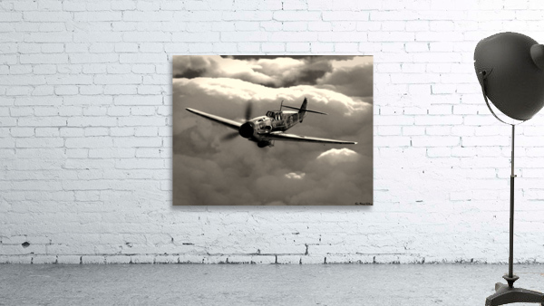 Messerschmitt Bf 109 BW Wall Preview