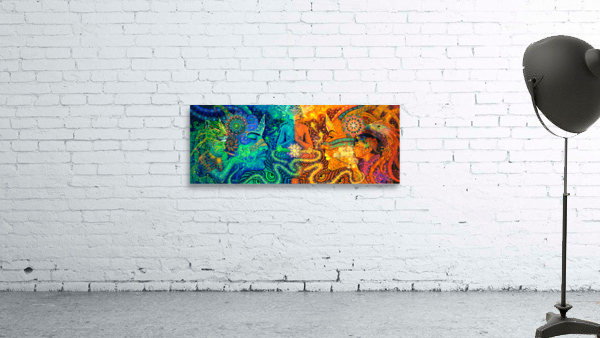 Ayahuasca - Masculine and Feminine Energy Enhanced Wall Preview