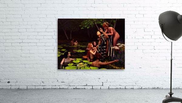 Hylas and the Nymphs Wall Preview