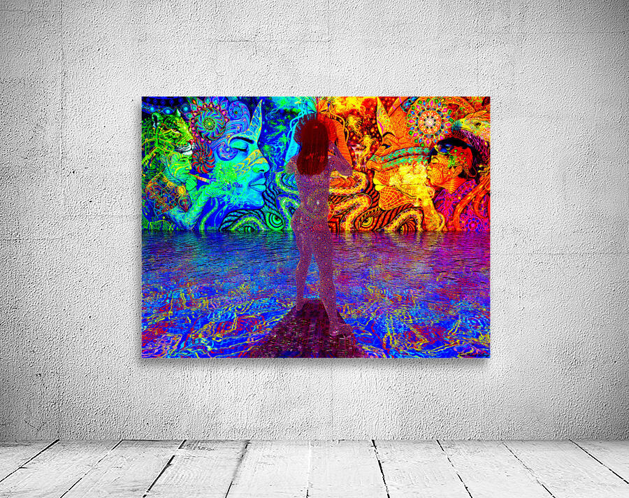 Psychedelic Ayahuasca Journey Wall Preview