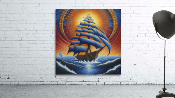 Epilogue Ship Setting Sail Wall Preview