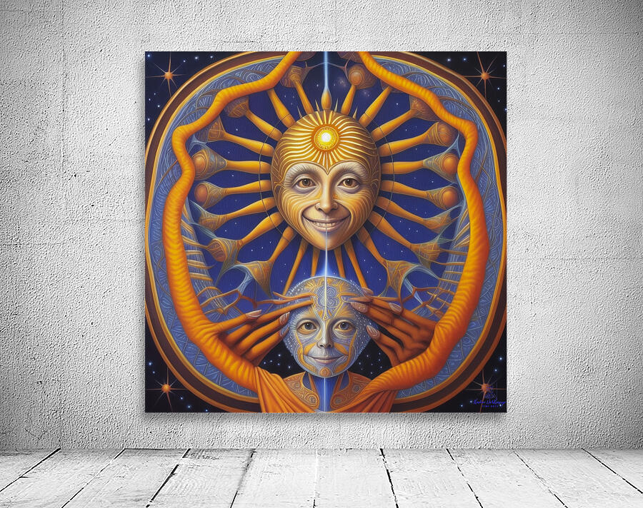 Gratitude for the Sun and the Moon Wall Preview