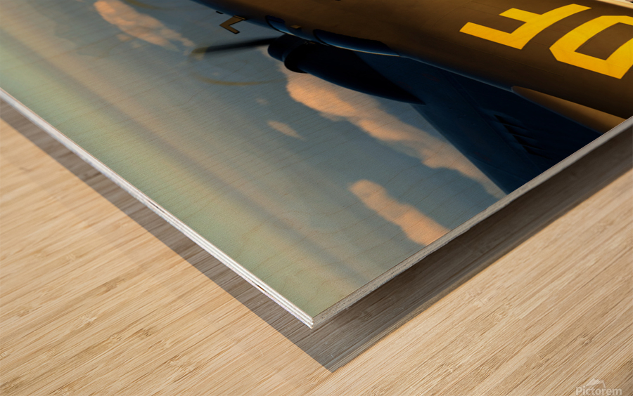 Boeing B-17 Flying Fortress Color Impression sur bois